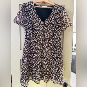 Floral Shorty Jumpsuit